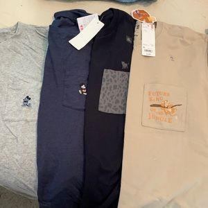 Men’s lot of Disney pocket tees